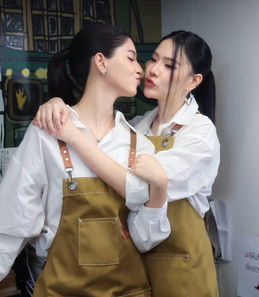 Shelly Benda with Aom Pundao