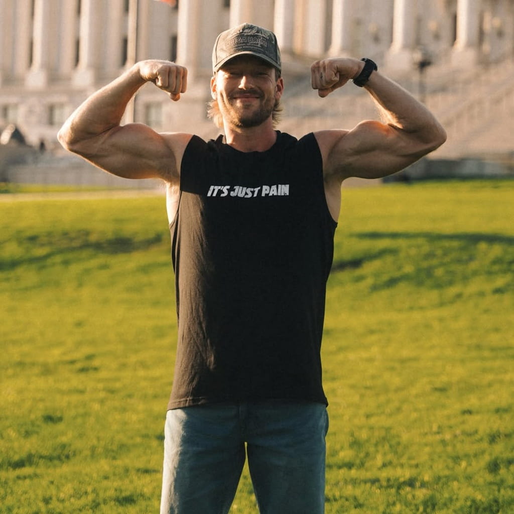 Truett Hanes body muscle