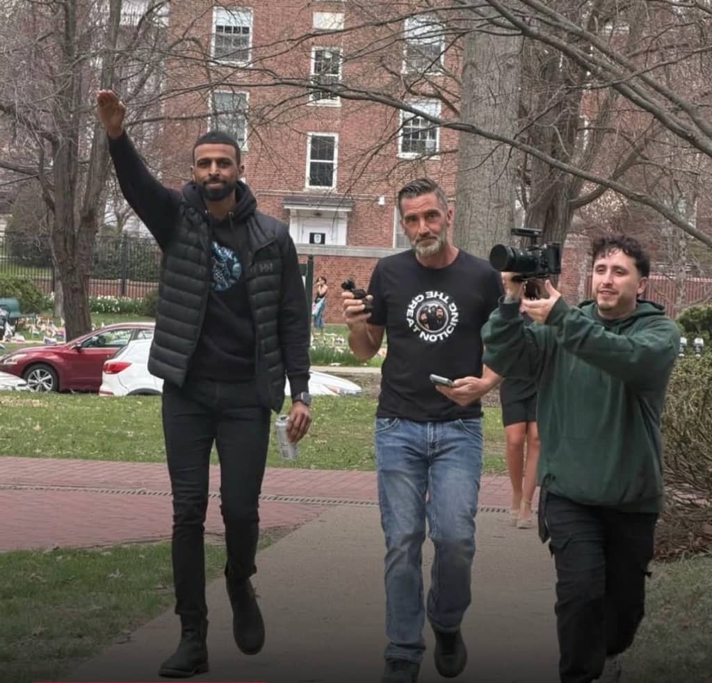 Myron Gaines in university tour