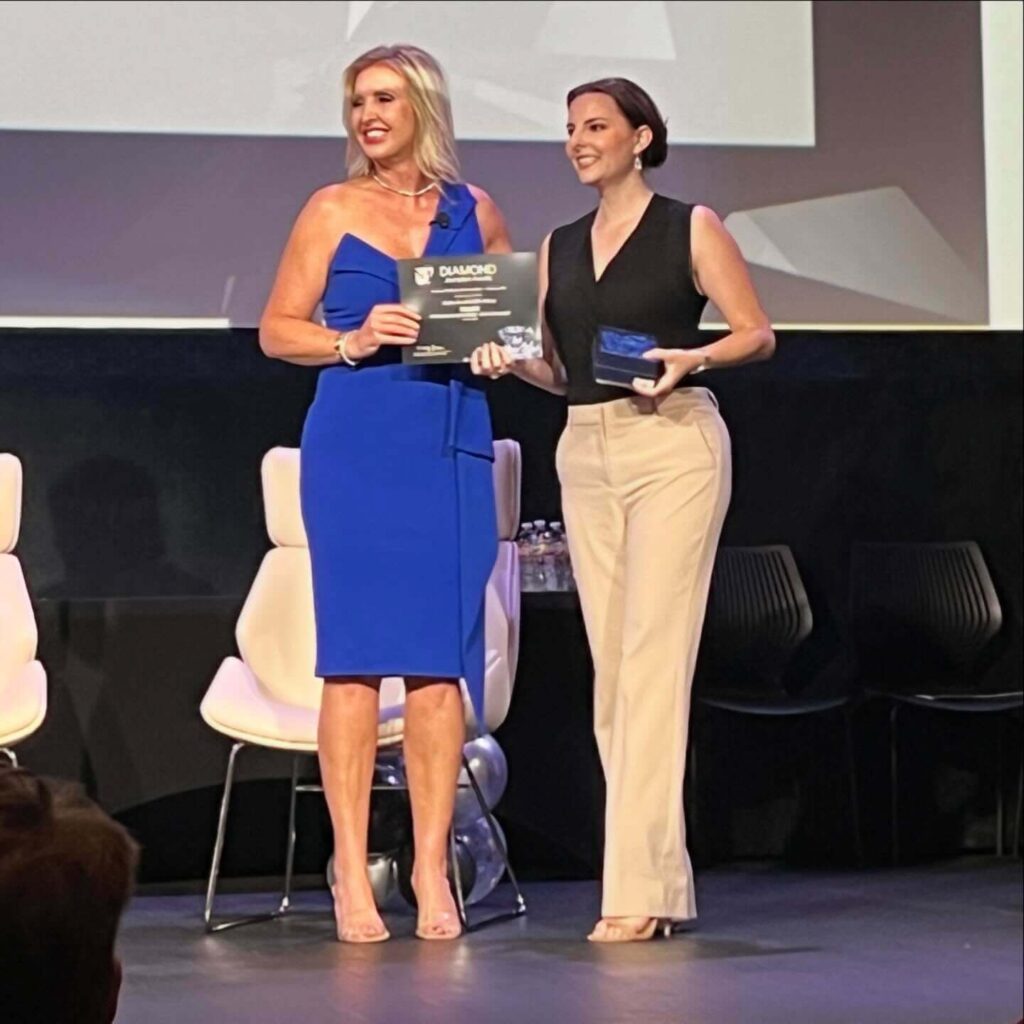 Caitrin Assaf Getting Award