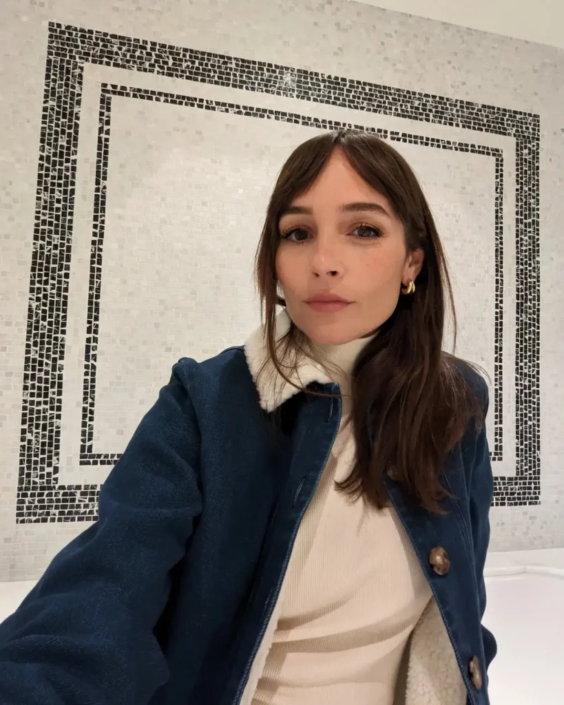 Jocelin Donahue celebrating her birthday