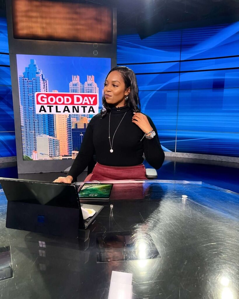 Joi Dukes at Atlanta Channel