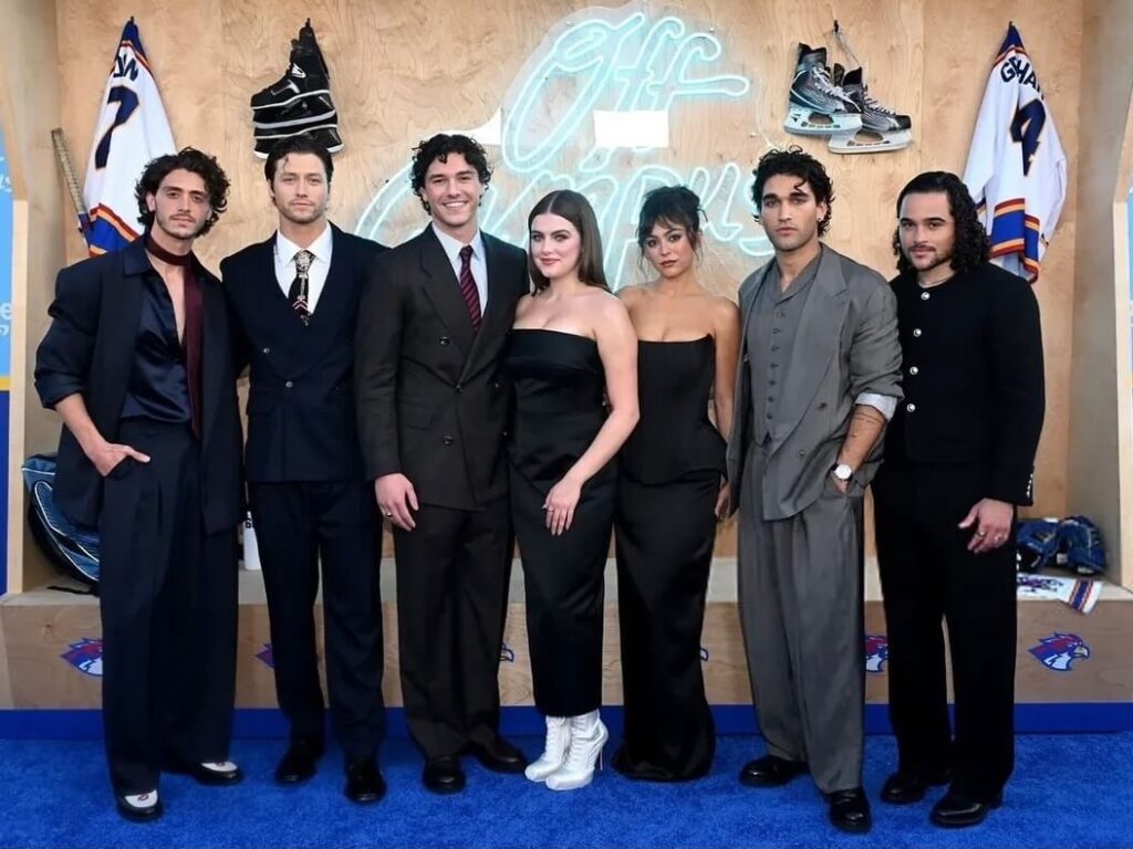 Josh Heuston With Off Campus Cast
