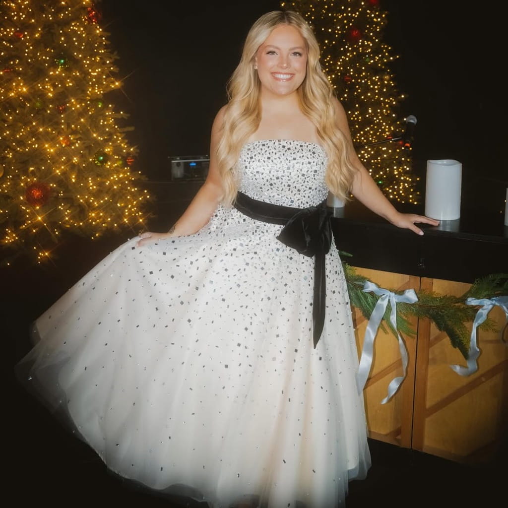 MaRynn Taylor with white gown