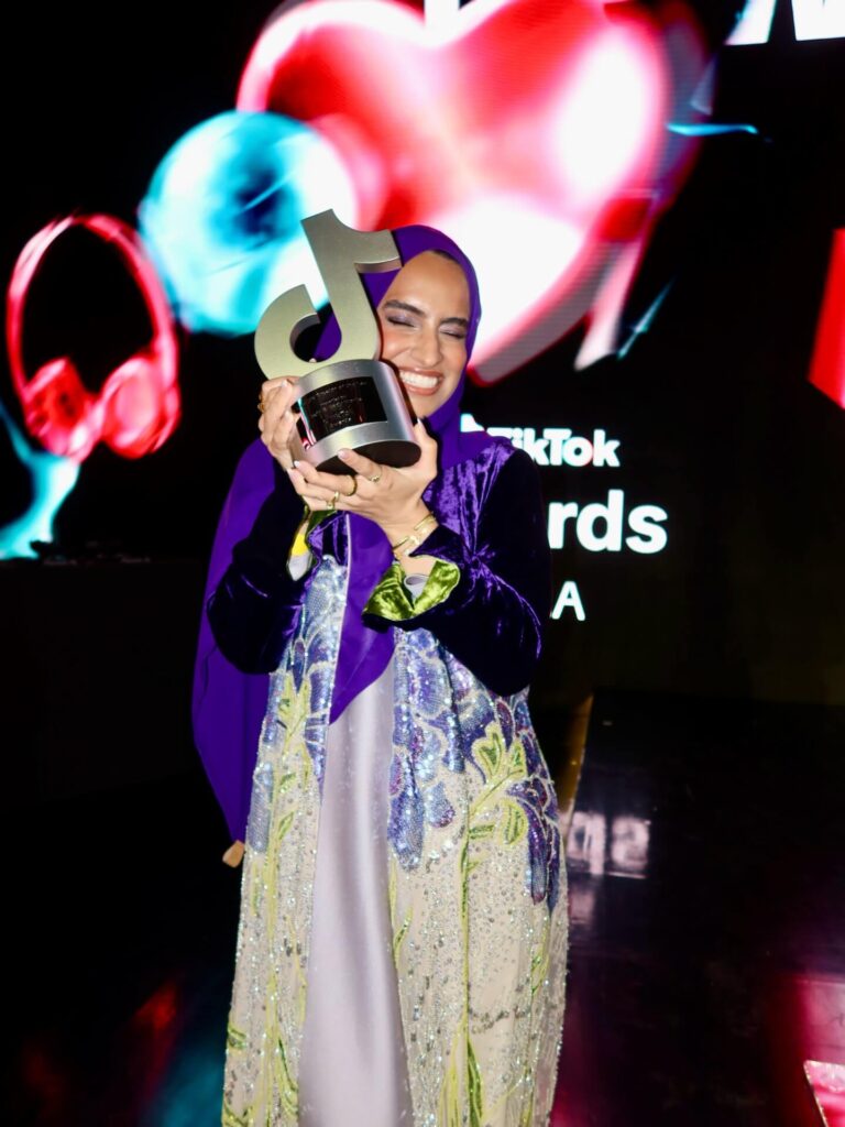 Yasmeen Alshafai at TikTok Award