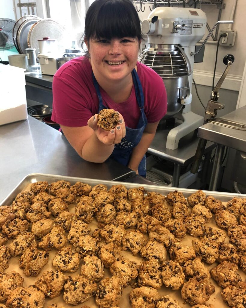 collette divitto making cookies
