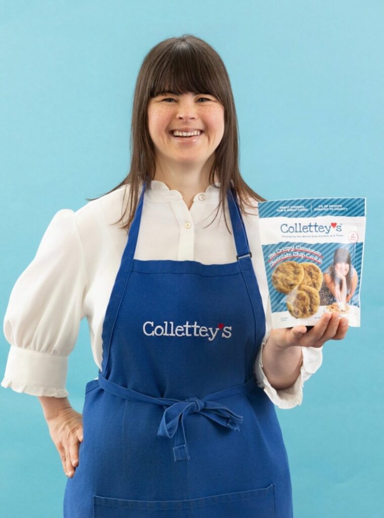 collette divitto promoting her cookies