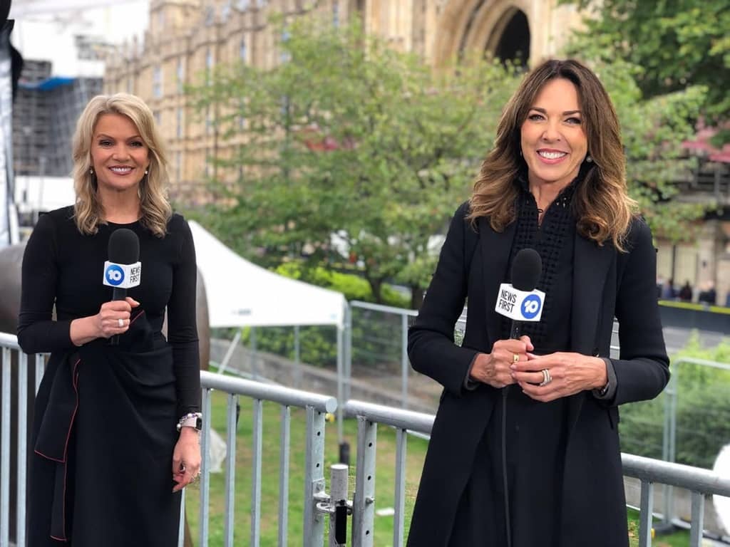 Jennifer Keyte during reporting