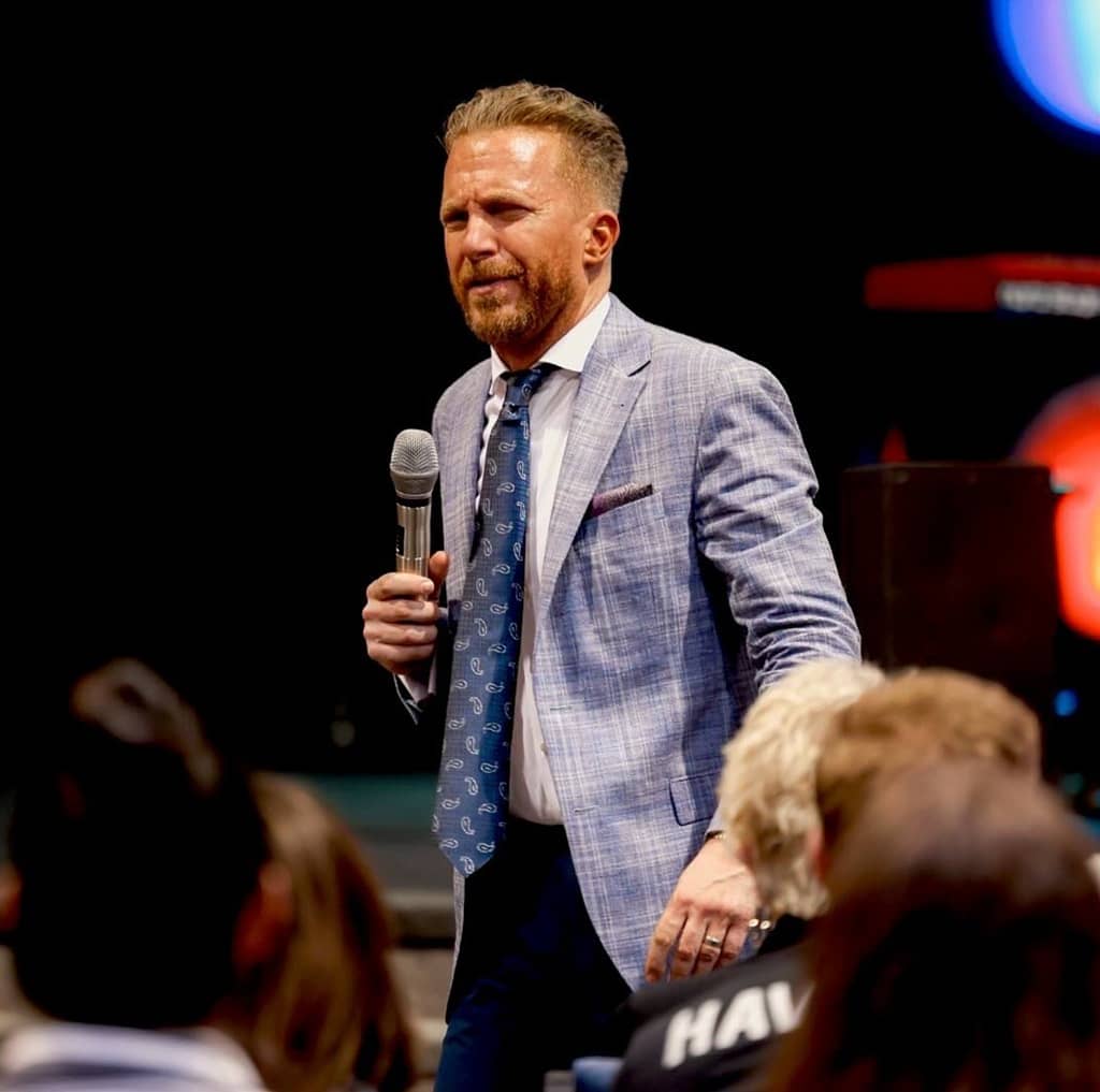 Jonathan Shuttlesworth at preaching