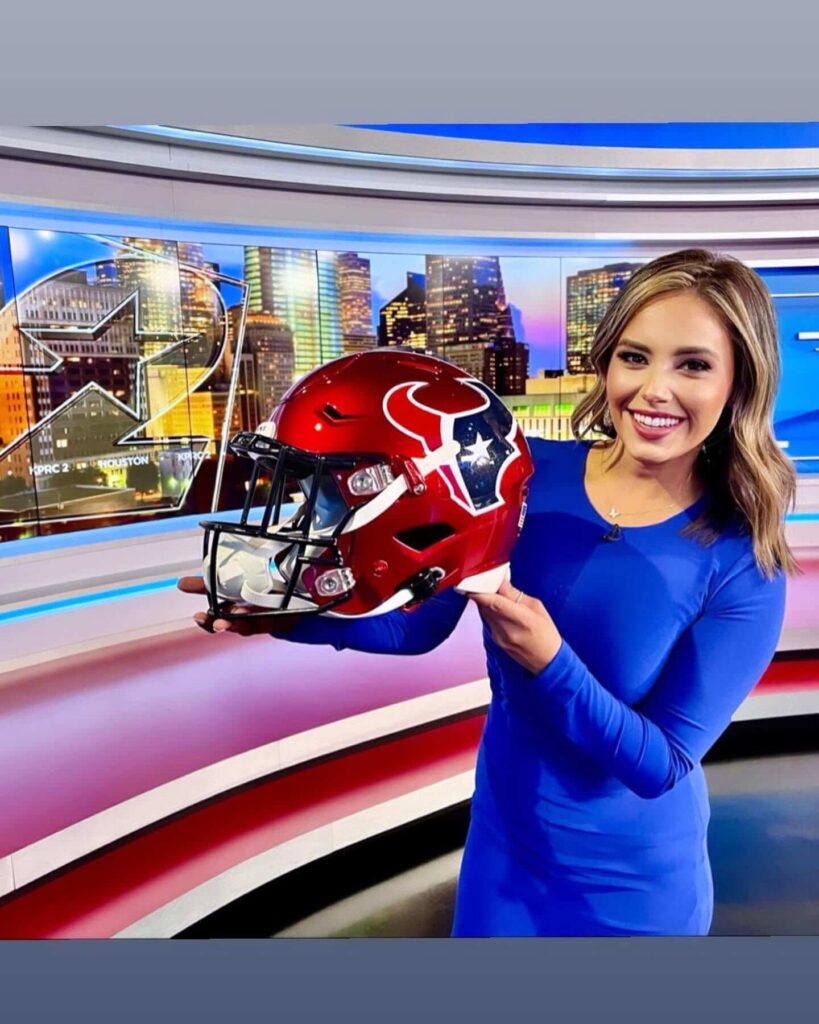 Daniella Guzman at kprc news channel