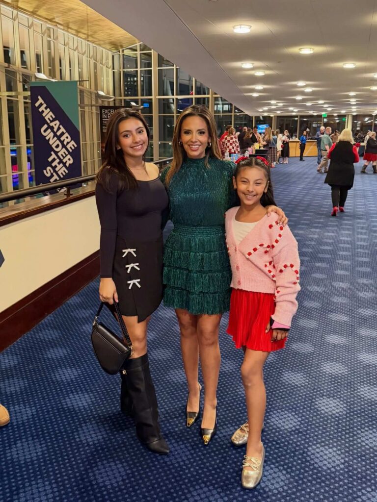 Daniella Guzman with her children