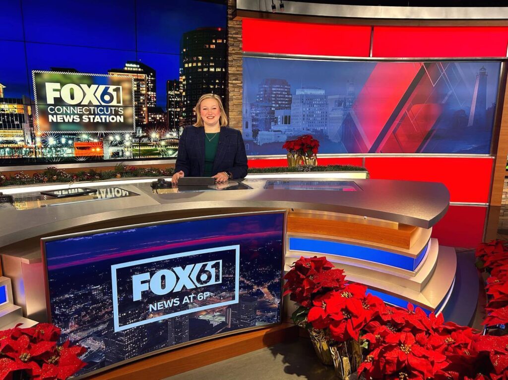 Emma Wulfhorst at fox 61 news channel