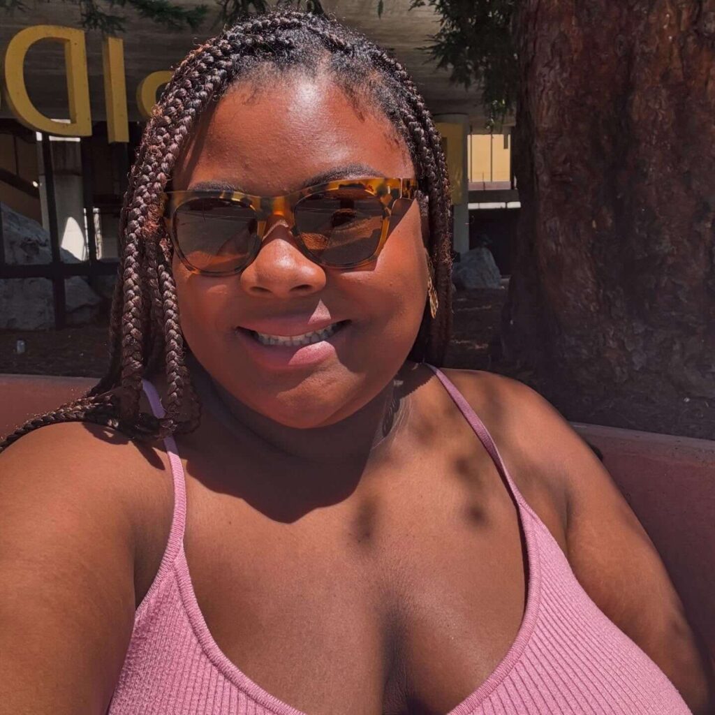 Imani Cezanne summer selfie