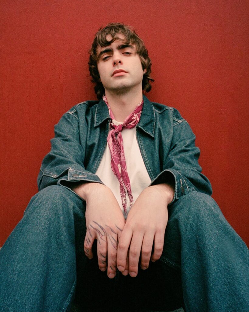 Lennon Gallagher photoshoot
