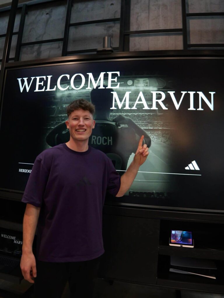 Marvin Roch collobrated with adidas