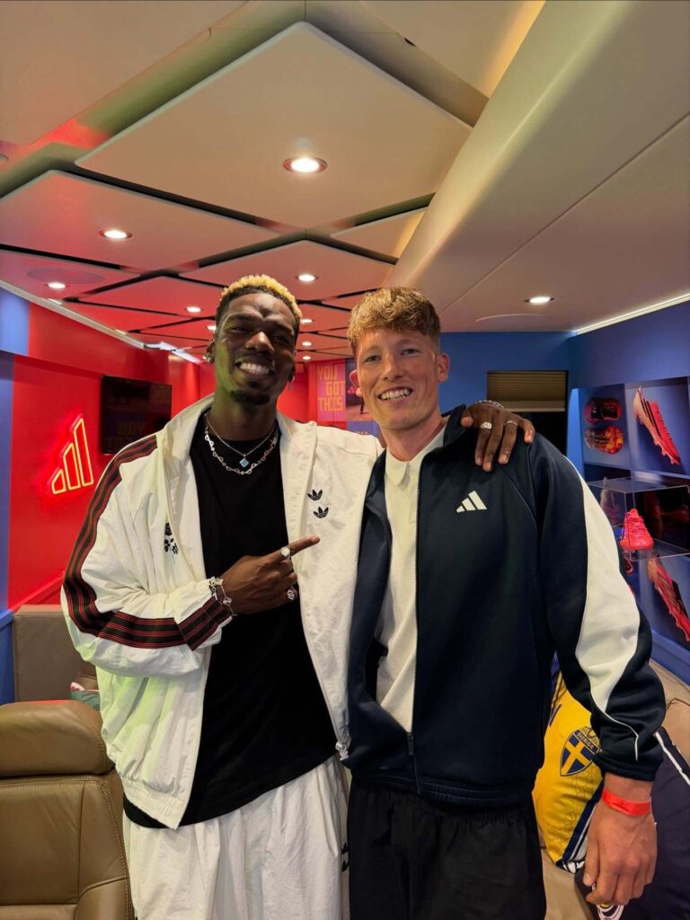 Marvin Roch with paul pogba