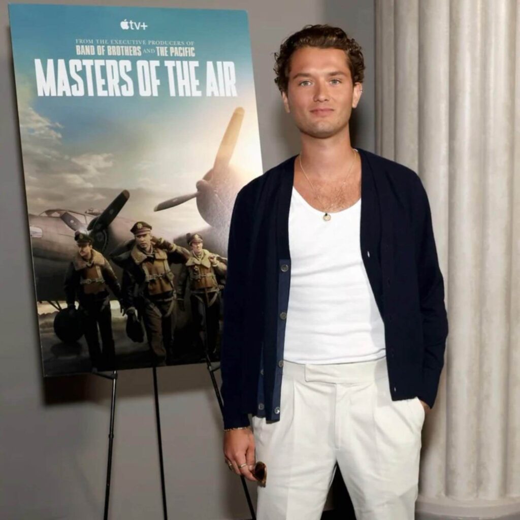 Rafferty Law in masters of the air opening day