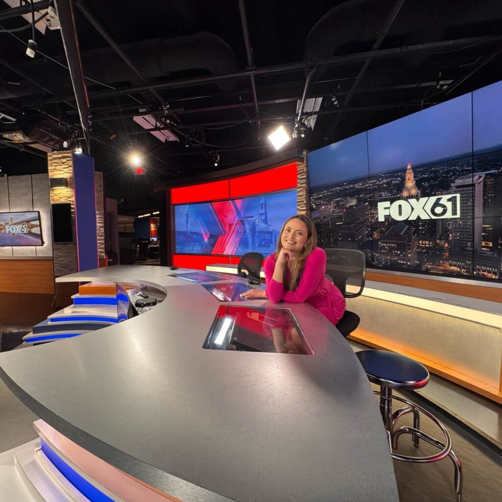 Sara Sanchez at fox 61 news channel