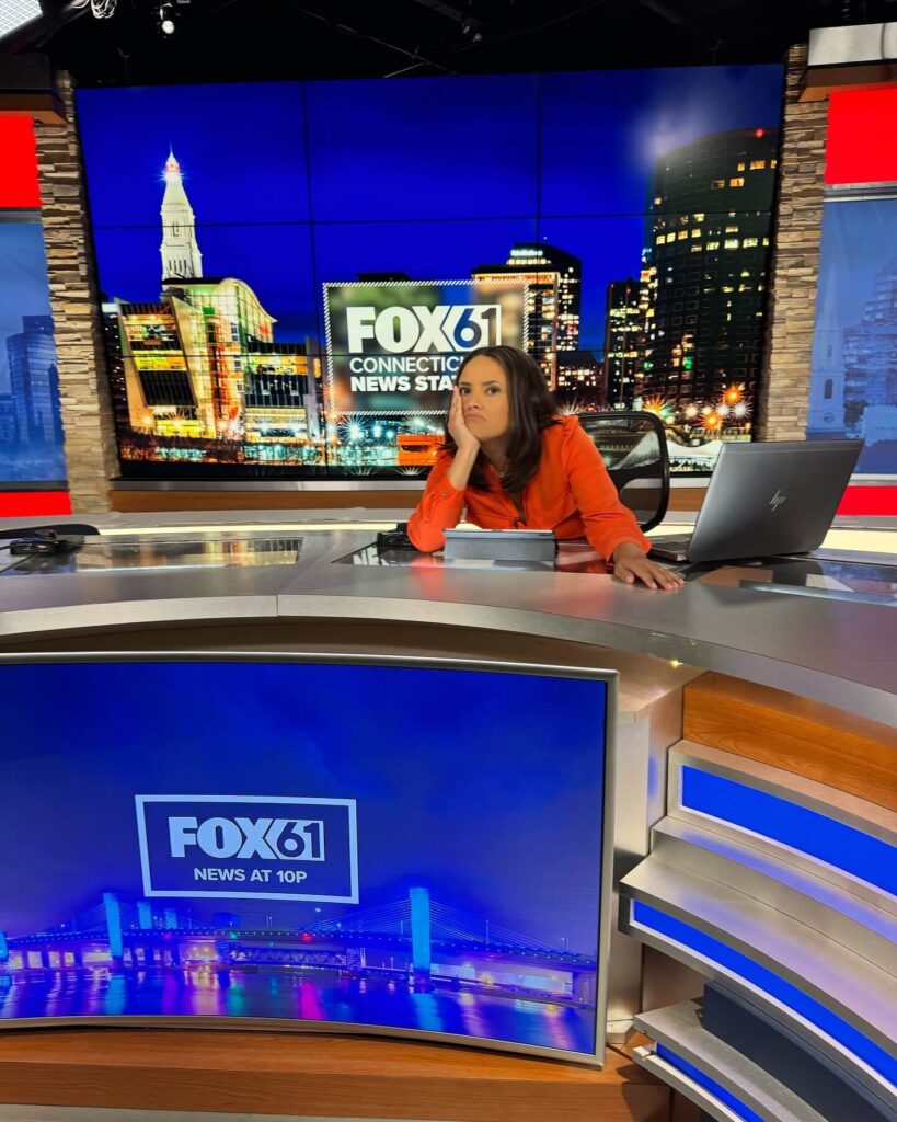 Sara Sanchez workinf fox61