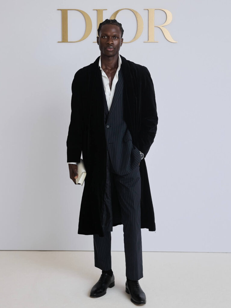 Theophilus Taiw Aladejebi at dior