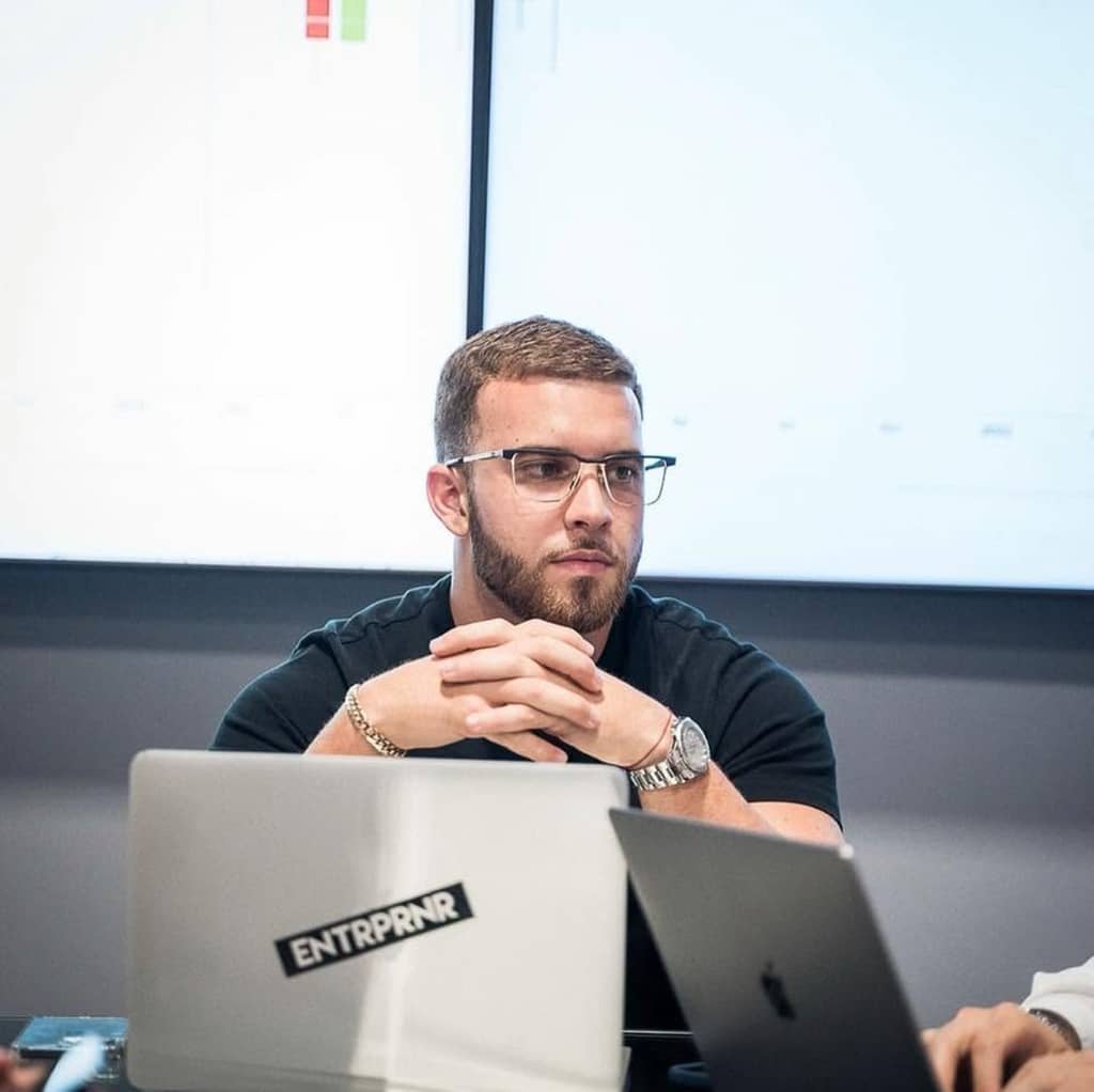 Alex Gonzalez at his office