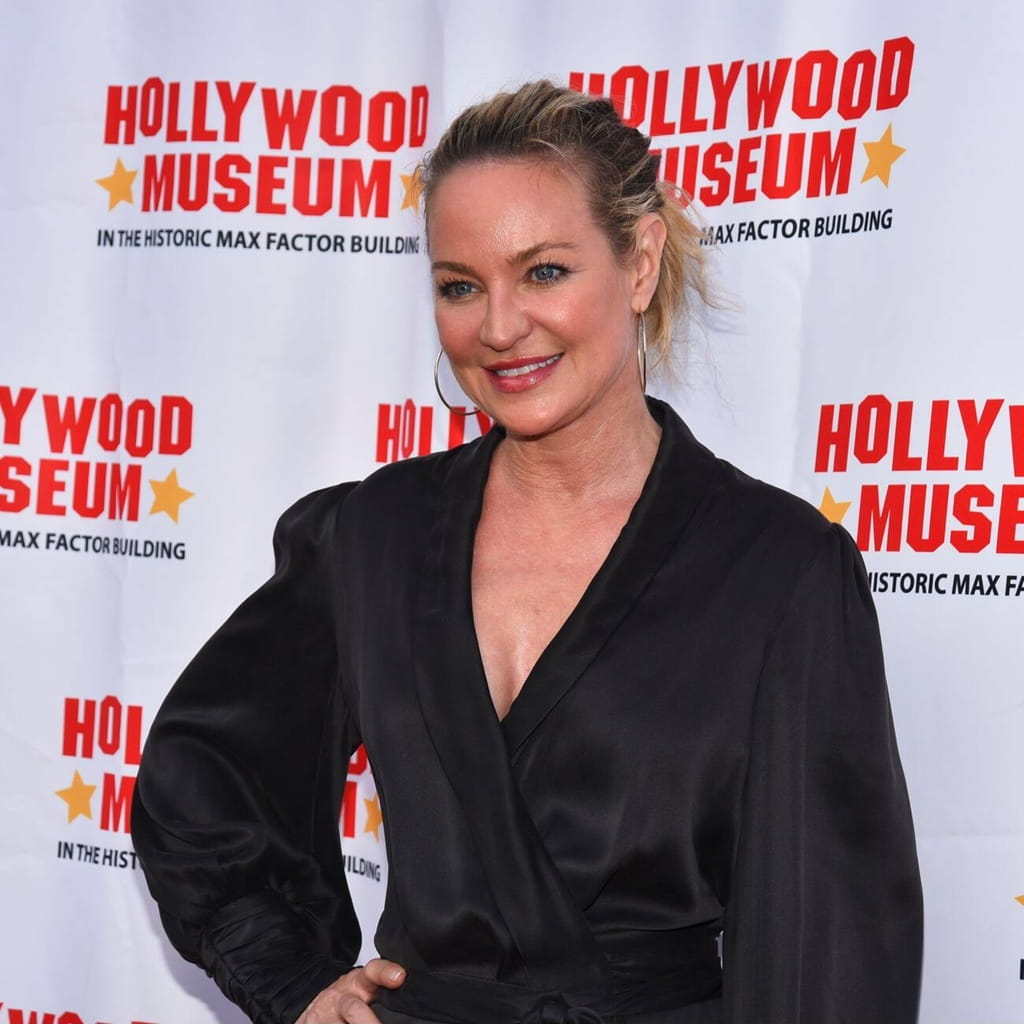 Sharon Case attends the Hollywood Museum Salutes Kate Linder