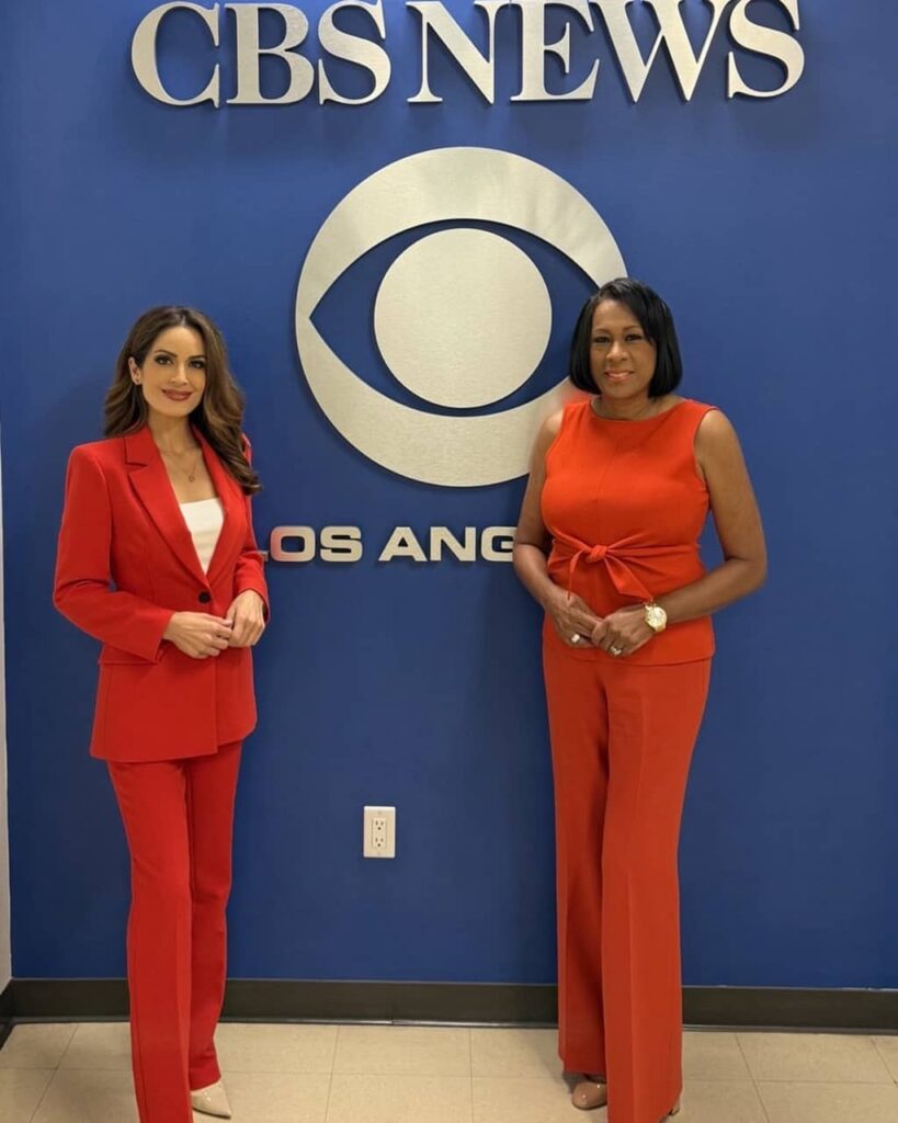Rudabeh Shahbazi at CBS News channel
