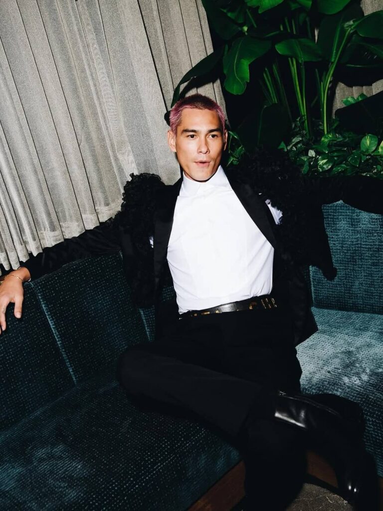 Evan Mock on Couch
