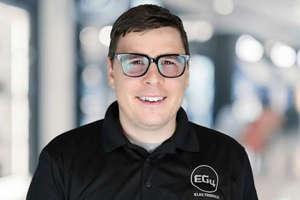 James Showalter with cute smile