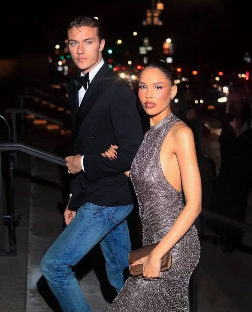 Lucky Blue Smith and Nara Pellmann