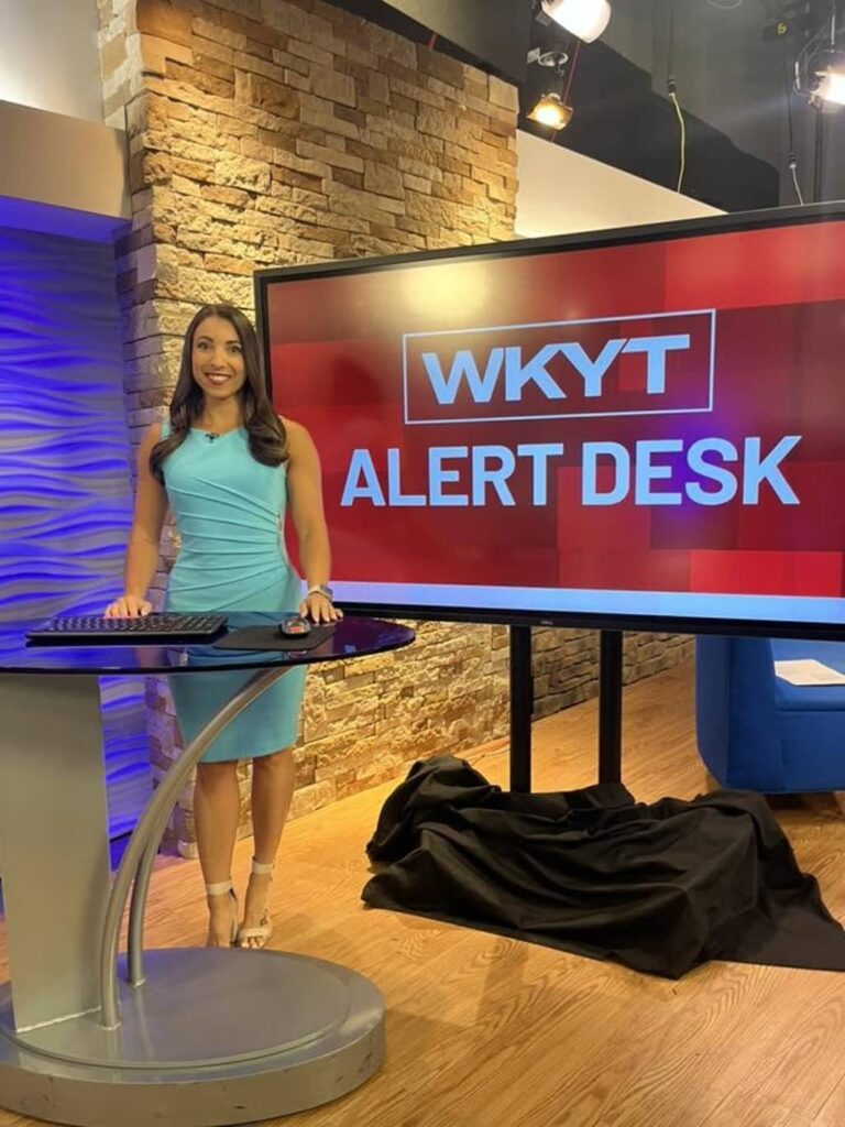 Mariah Congedo at WKYT News channel