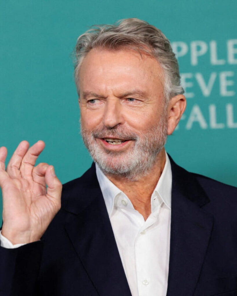 Sam Neill during movie promotion