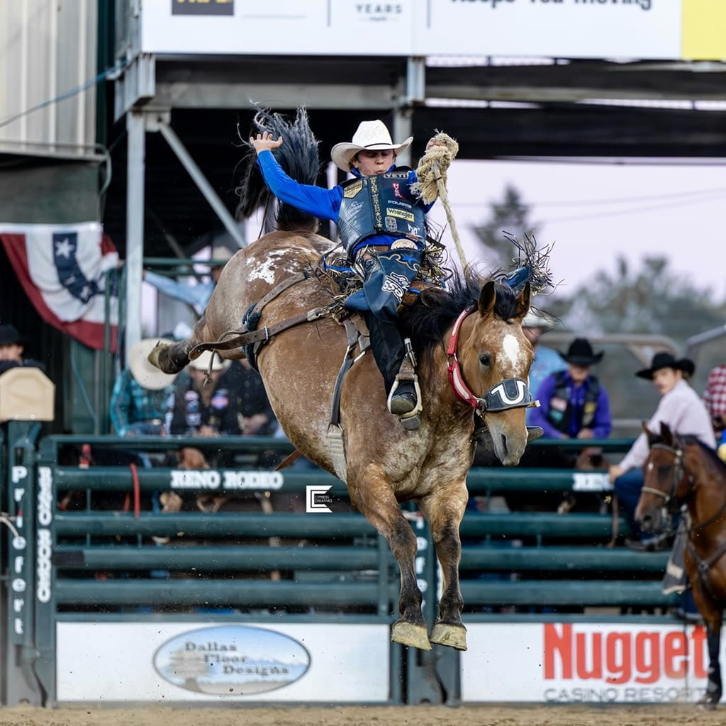 Stetson Wright during Horse riding