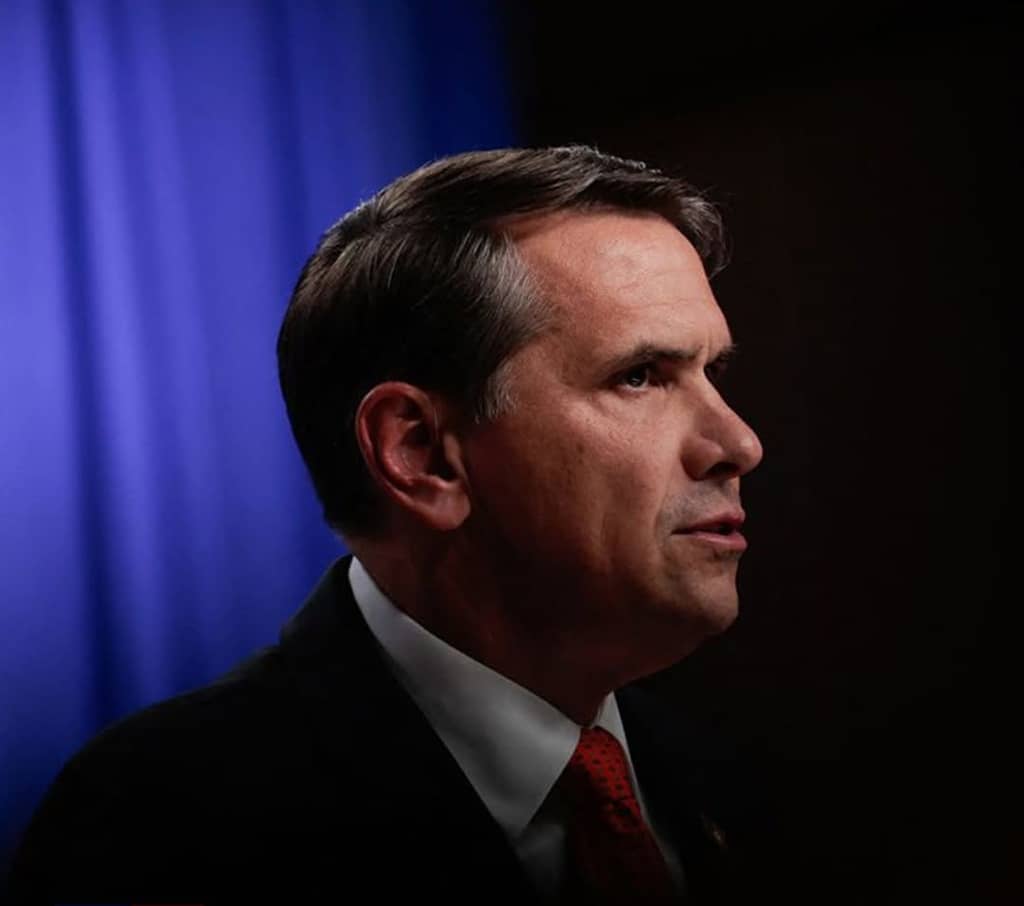 Todd Blanche during public event