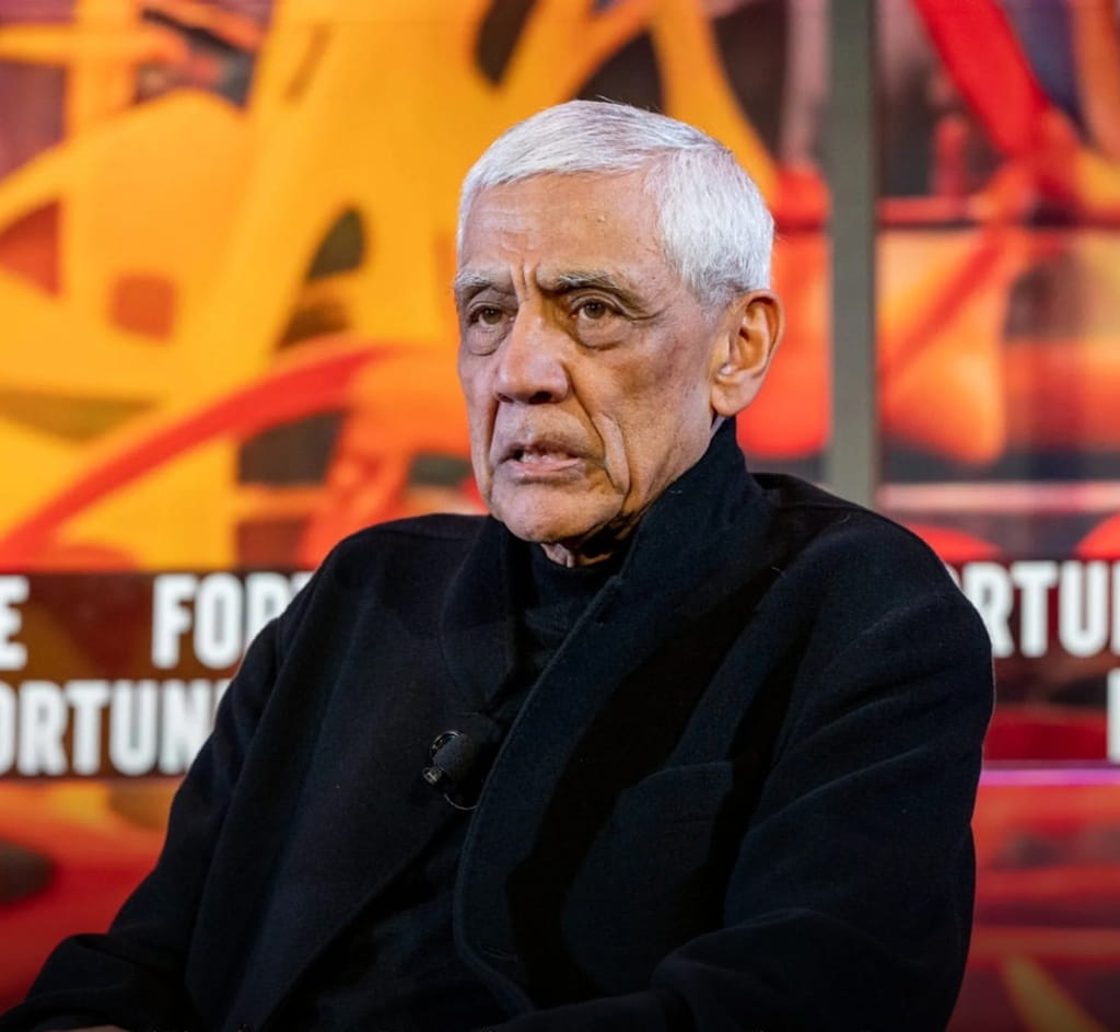 Vinod Khosla during business meeting