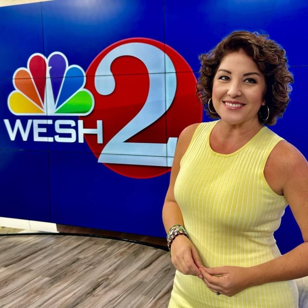 Nancy Alvarez at wesh studio