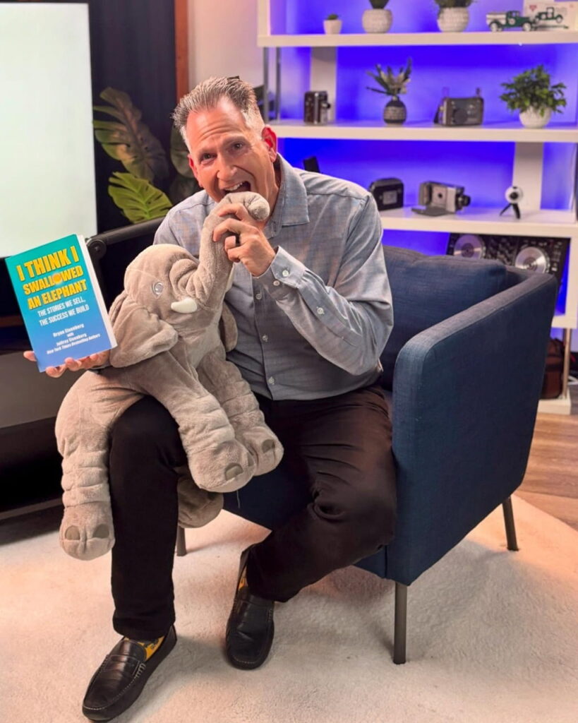 Bryan Eisenberg on couch