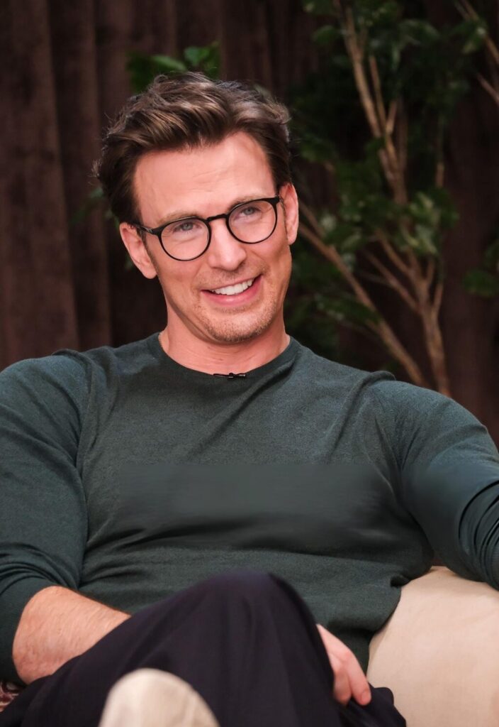 chris evans without beard