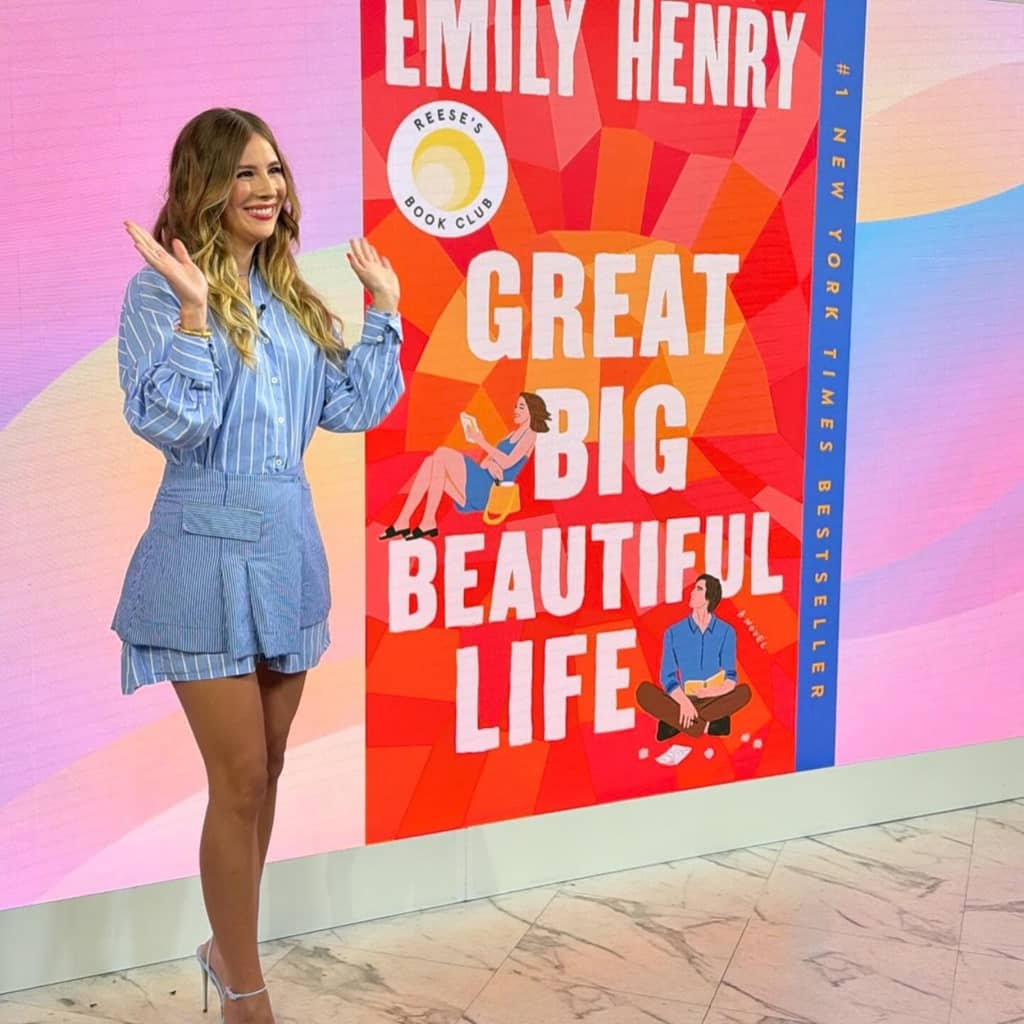 Emily Henry during book launch