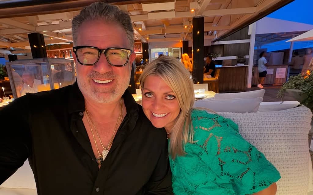Michael Popok with his wife