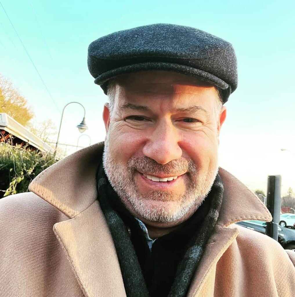 Michael Popok with hat