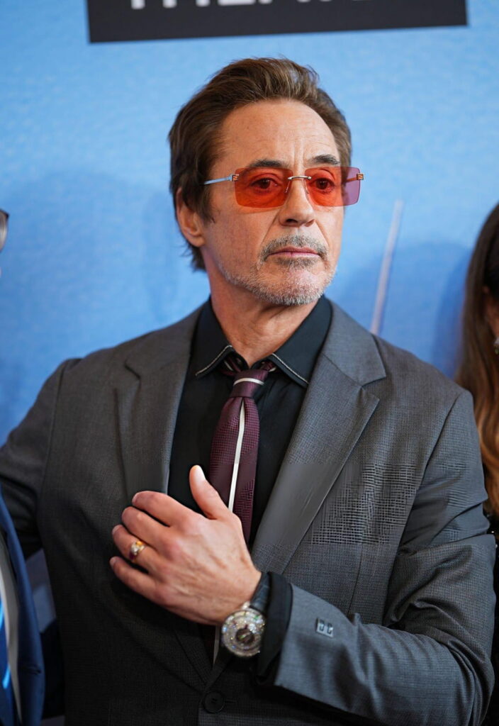 Robert Downey Jr. during movie promotion